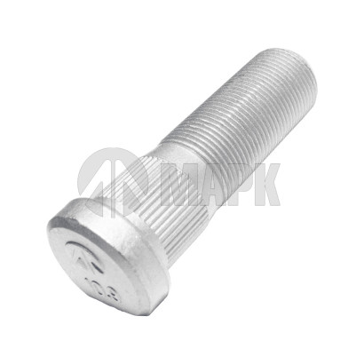 C41R11-3104018 Болт колеса заднего М22х1,5-Н50х74 а/м ГАЗон Next, ПАЗ Вектор Next (TRUCKMARK)