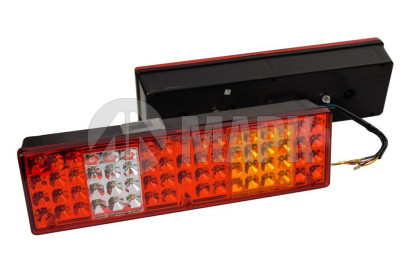 7442 / 7482 LED Фонарь зад. МАЗ светодиодный с проводом к-т 2 шт.