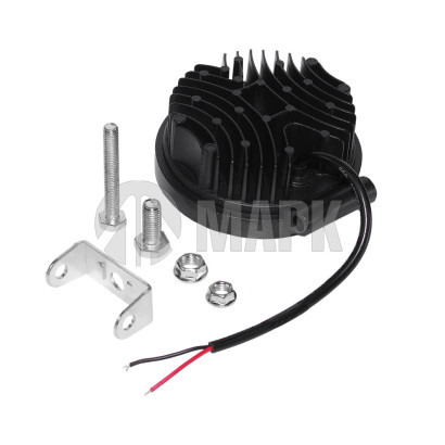 KS-WR014F-CH Фара противотуманная OFF-Road (Круглая,14 диодов, рассеиваемый свет) 12/24V 27W (115х55х130)